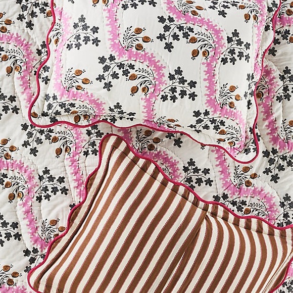 Anthropologie ILuka Standard Sham Set of 2 New